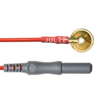 GRASS 10mm Gold Cup-Disc Electrodes with 2mm Hole & 1.5mm, No Tangle, 120", 10 per Pack NT-FSG120H.jpg