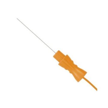 Technomed Disposable Monopolar Needle Length 37 mm, 28 g  Orange  25 Pk TE-AP3735.jpg
