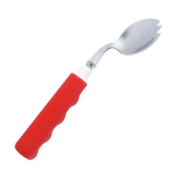 Parsons Comfort Grip Left Hand Spork - Red PS-16T028RD.jpg